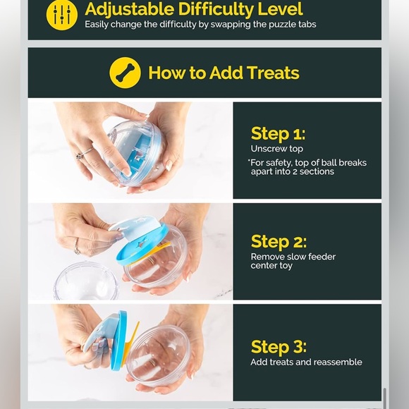 Interactive Treat Dispensing Dog Toy - Picture 6 of 10